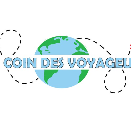 Créer un logo pour un blog de voyages Ontwerp door katsdesigns