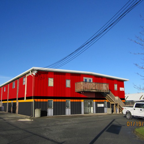 Design a color scheme for our commercial building! Design by crontile