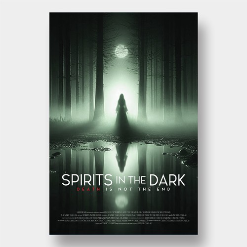 SPIRITS IN THE DARK poster contest Design by Faisal Zulmi™