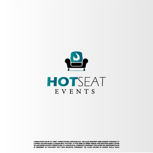 Design Impactful Logo For 'Hot Seat Events' – Learn from Industry Experts Through Livestreams & Events. di O | C R E A T I V E™