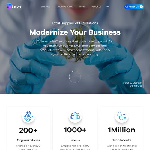 Design a new wordpress theme for an IT company in Norway Design by Pieboolean