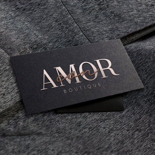 Design a simple but elegant logo for con amor boutique Logo