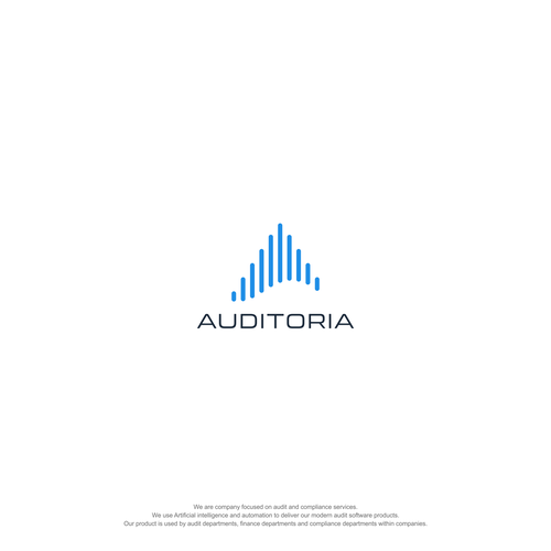 Design a logo for a modern audit software company powered by artificial intelligence-ontwerp door ahza99™