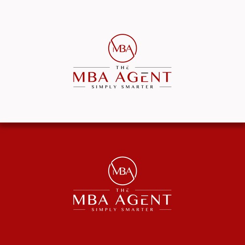 New Logo for The MBA Agent (and slogan) including image/icon Design by Aigiz.