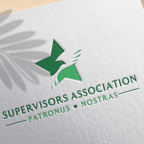 Border Patrol Supervisors Association Eagle Logo Design Design by SA_visualizer