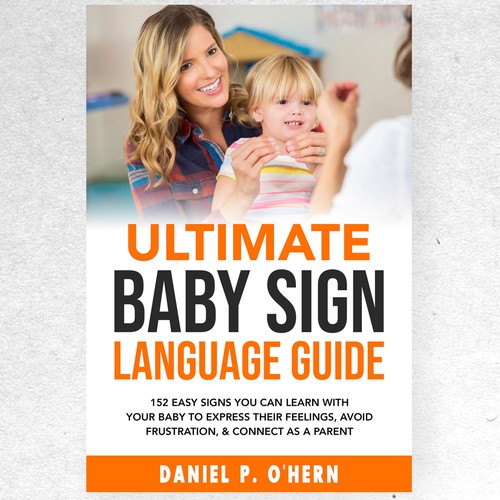 Baby Sign Language for Parents ebook cover Design by ryanurz