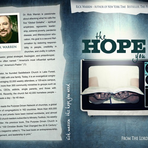 Design Rick Warren's New Book Cover Design réalisé par wendyarnold