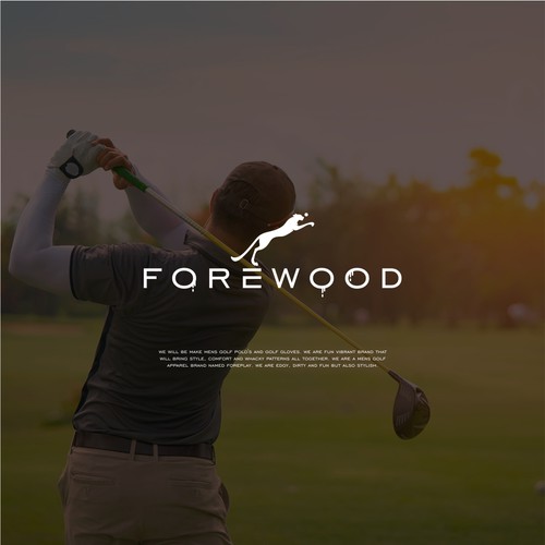 Design a logo for a mens golf apparel brand that is dirty, edgy and fun Design von ElVano.id✔