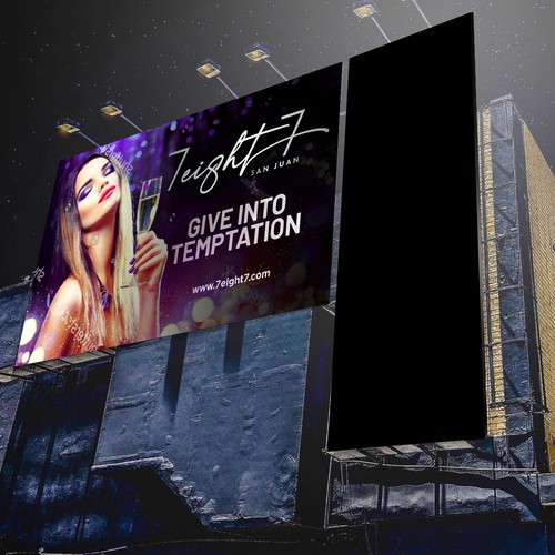 Billboard for a Nightclub and Gentlemen’s Club Design réalisé par Sketch Media™