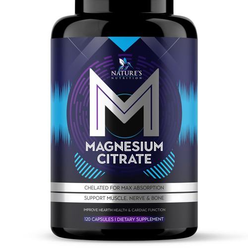 Premium Magnesium Citrate Design needed for Nature's Nutrition Design by ✝DeSiGnEr✝JOHN