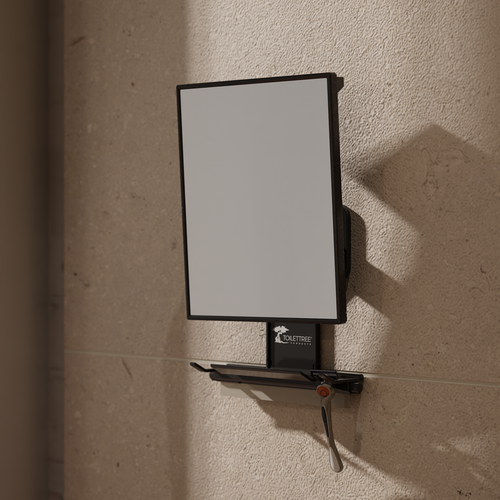 3D Rendering of Fogless Mirror in Shower/Lifestyle Environment (Fogless Mirror CAD file included!)) Design by Bogdan Marchuk