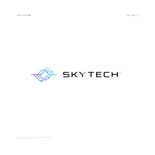 Help us design a futuristic logo for a cutting edge tech company. Design by FF3