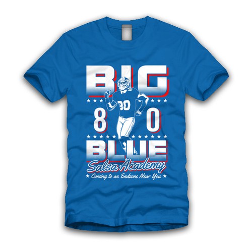 NY Giants Victor Cruz Fan T-shirt Needed Design por ImperiusRex