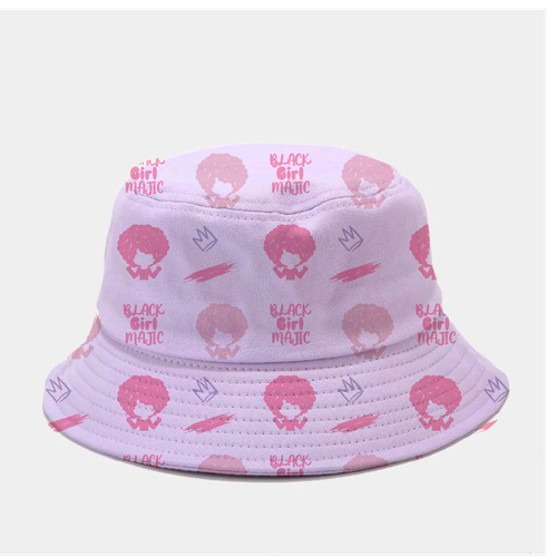 Bucket Hat Designs for Girls (black culture theme) Design by ash00 Designs
