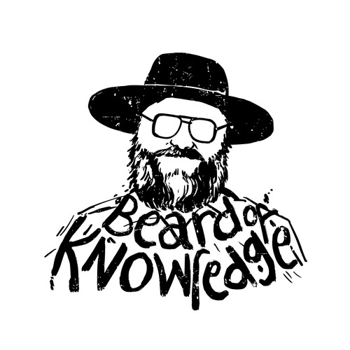 Beard of Knowledge Design by lofosparalogos