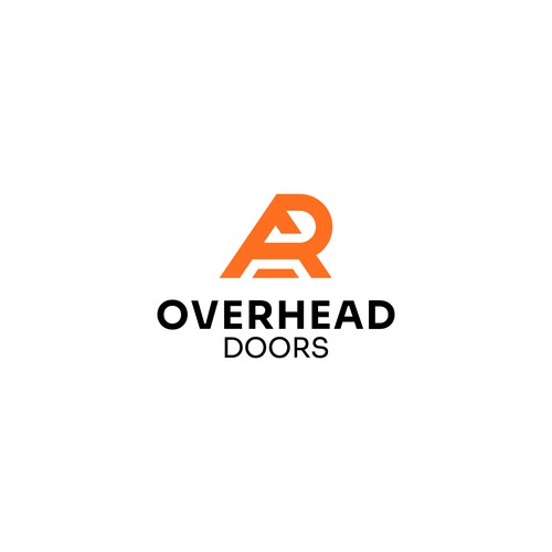 Design overhead door business logo rebranding di Owlskul