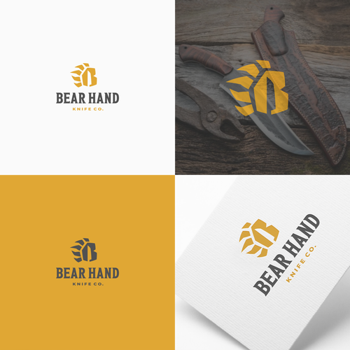 Knife makers logo Design by pixelmatters