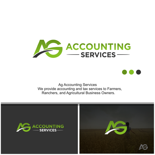 Logo for Accounting Service specializing in serving Agricultural Business Owners. Design by budi_wj