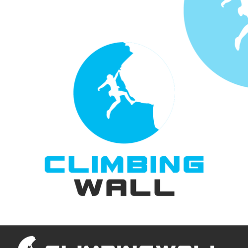 We need a powerful new design for our rock climbing gym Design by Anemone Creative