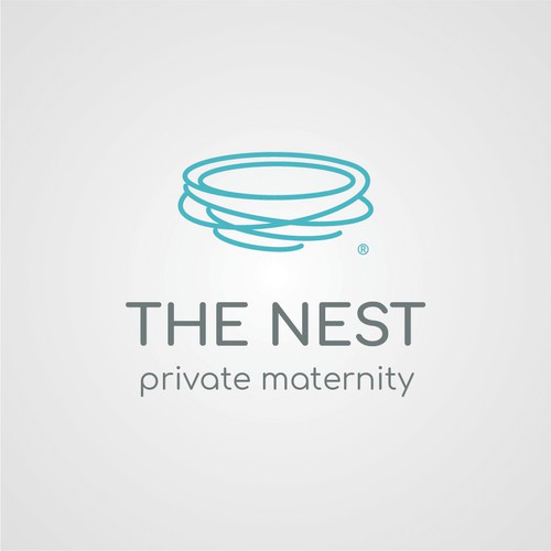 Design a funky logo (with a picture of a nest) for an Ob Gyn clinic to appeal to young women. Design by Awalmaxonline