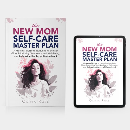 Self-care for New Moms book cover Design by Laslo Vanger