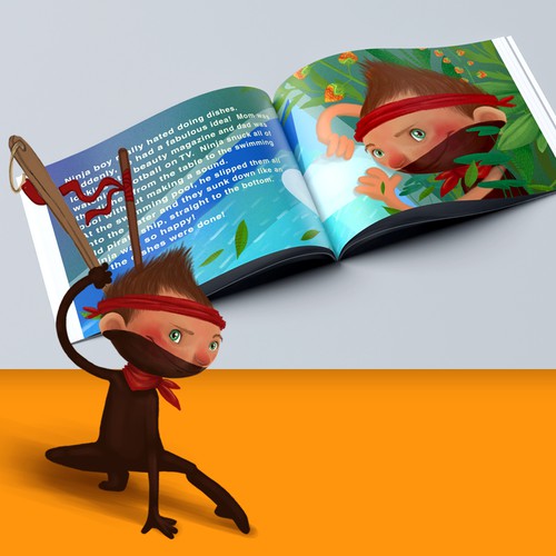 Creative illustrator needed for whimsical children's book Design by Goshka Bita