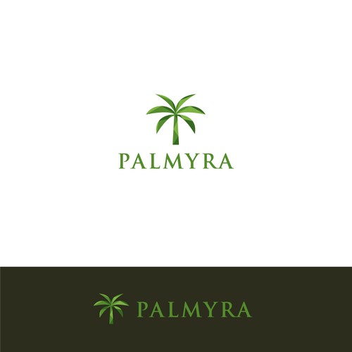 Palmyra Logo Context - Mix of History and Technology Design by mirza yaumil