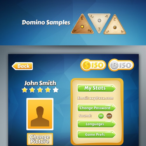 **GUARANTEED** Create UI for Triangular Dominos iPad Game Design by AscentCarbon♾️