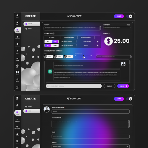 UI/UX Redesign for ChatGPT Prompts Platform Design by Meetrajsinh Rana