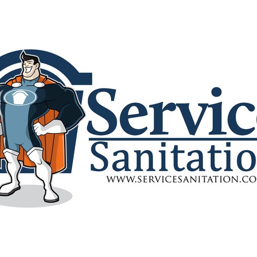 Superhero Porta Potty Company Seeks New Mascot!! Design by MadMaxx