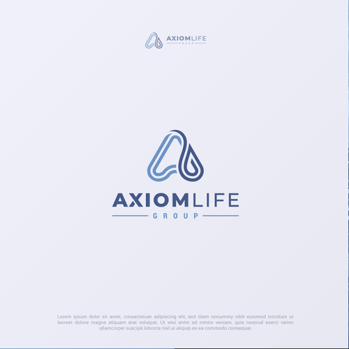 AxiomLifeGroup (Insurance and financial products)-simple, sophisticated and approachable Design by Just Pixel
