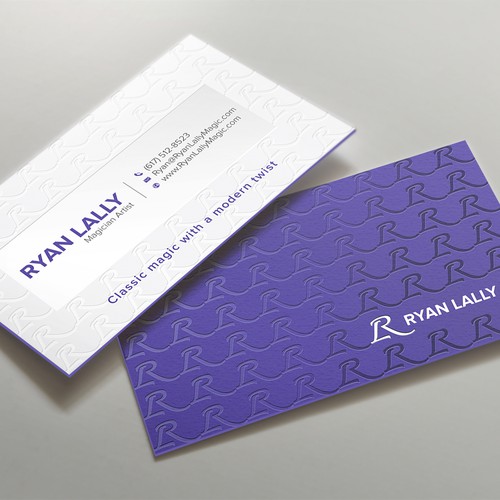 Design a magician's business card Design by kaylee CK