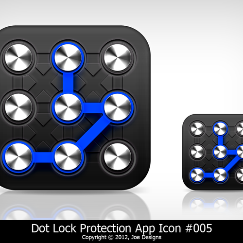Help Dot Lock Protection App with a new button or icon Réalisé par Joekirei