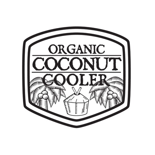 New logo wanted for Organic Coconut Cooler Design por Sterling Cooper