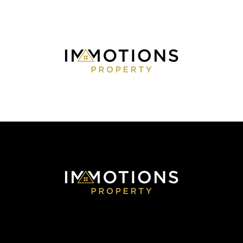 Logo IMMOTIONS PROPERTY Design by kenz-d