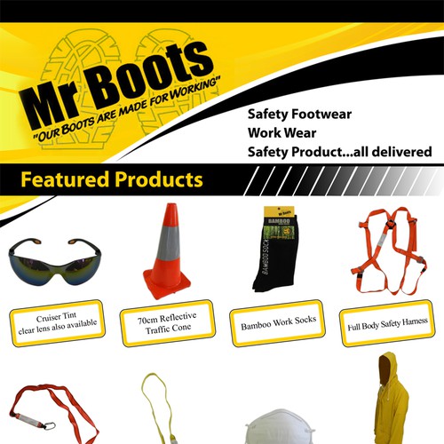 Mr Boots needs a new catalogue/brochure Design by Davendesigns4u