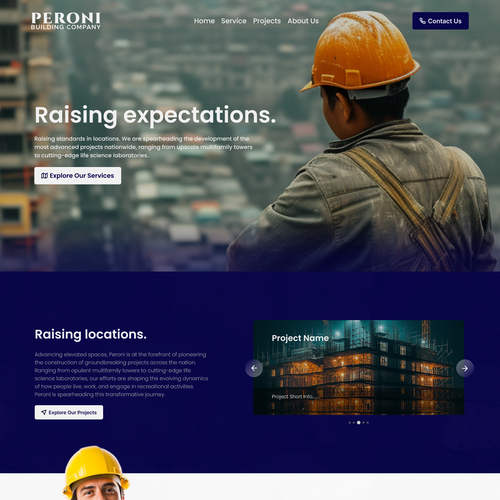 PBC website Design by Inspired By Westty