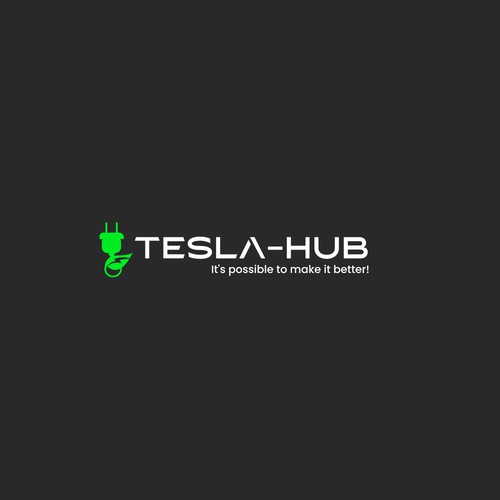 Tesla Shop braucht ein Logo für den Start! Design by Victoria Cova