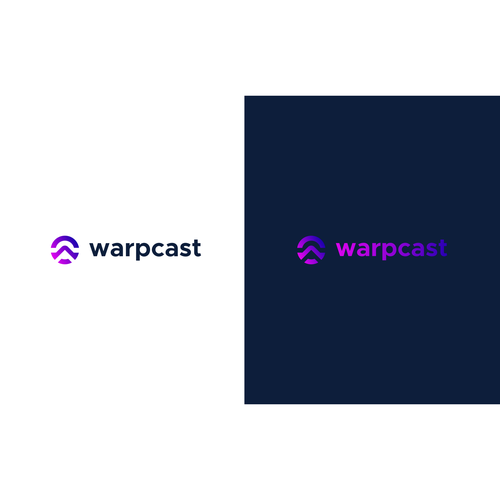 Warpcast logo Design by IvanStanisic