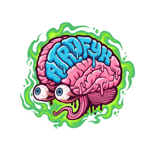 Help me melt brains with a logo representing my internet persona Design by SPECULATOR