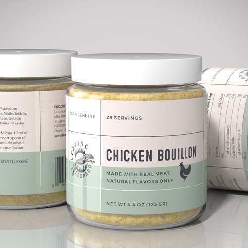 Launch Leaping Leopard Bouillon - An Additional Item to Leaping Leopard Food Enhancers!! Design by familydog