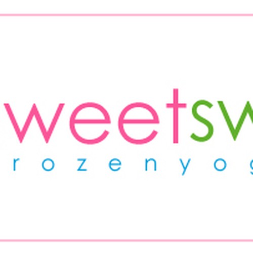 Frozen Yogurt Shop Logo Design por i_nirmala