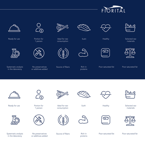 Create emphatic icons for a big Italian company Design by Clicky