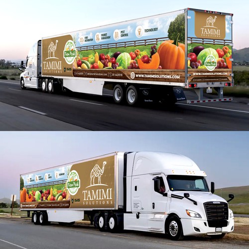 **Updated precise brief requirement**Balanced catchy Branding for trailer Design by RED DOT