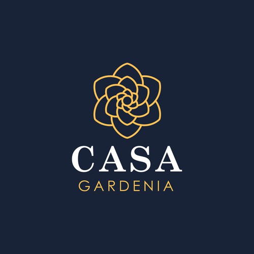 Casa Gardenia Logo Design by Saitori