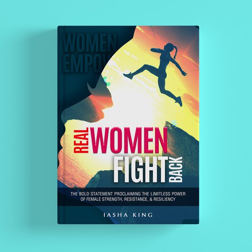 Bold & Unique Book Cover for Women Empowerment Book Design by ds.design_art
