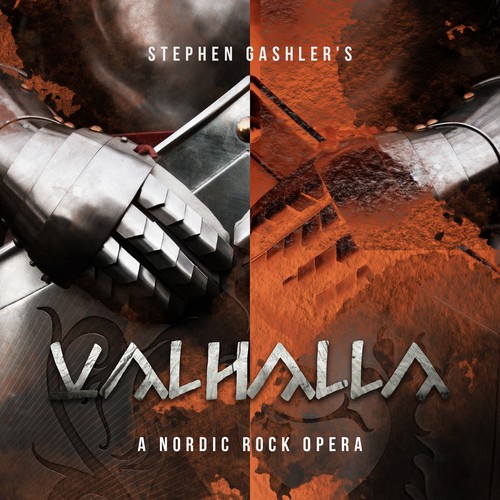 Designs Valhalla A Nordic Rock Opera (viking rock album cover