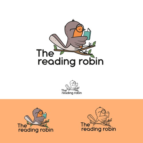 Design a logo for children's book store - to give an edge ! Design by AdryQ