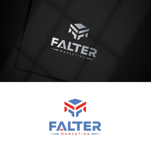 Falter Marketing Logo Design by Rhinodesigners79