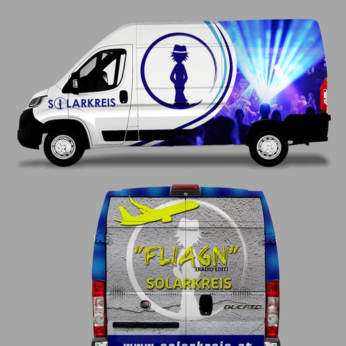 Car, truck or van wrap contest entry by Logicainfo ♥